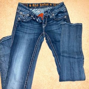 Women’s size 26 Rock Revival straight leg jeans